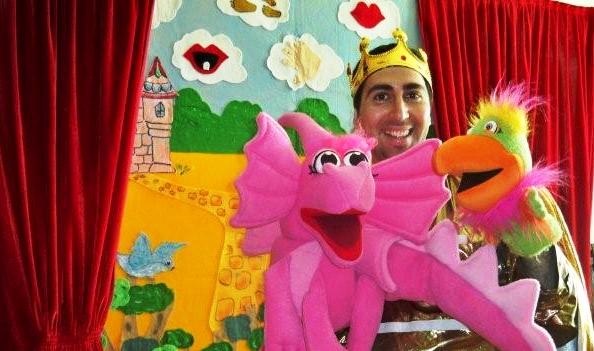 תמונה מההצגה "דרקונית לשנה החדשה"